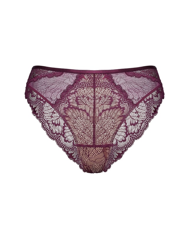 Panties Crown - maroon