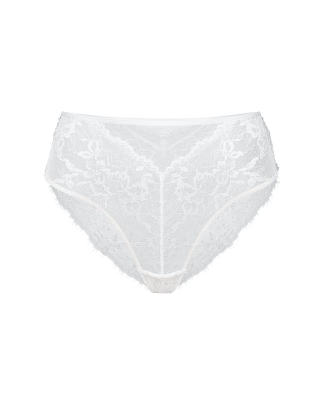 High-waisted panties Cloe - cream