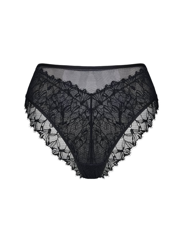 High-waisted panties Cmon - Black