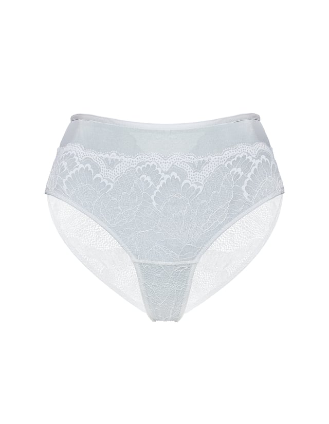 High-waisted panties Crown - cream