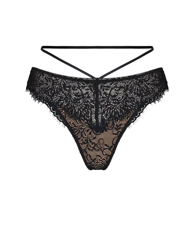 Thongs Cheer - Black