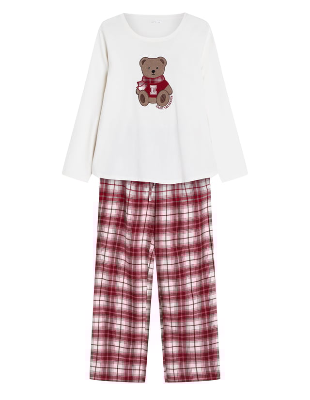 Pyjamas Chrismis - cream