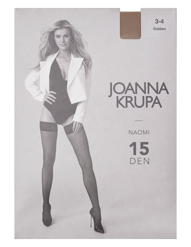 Pończochy Joanna Krupa Naomi 15 DEN - Beige