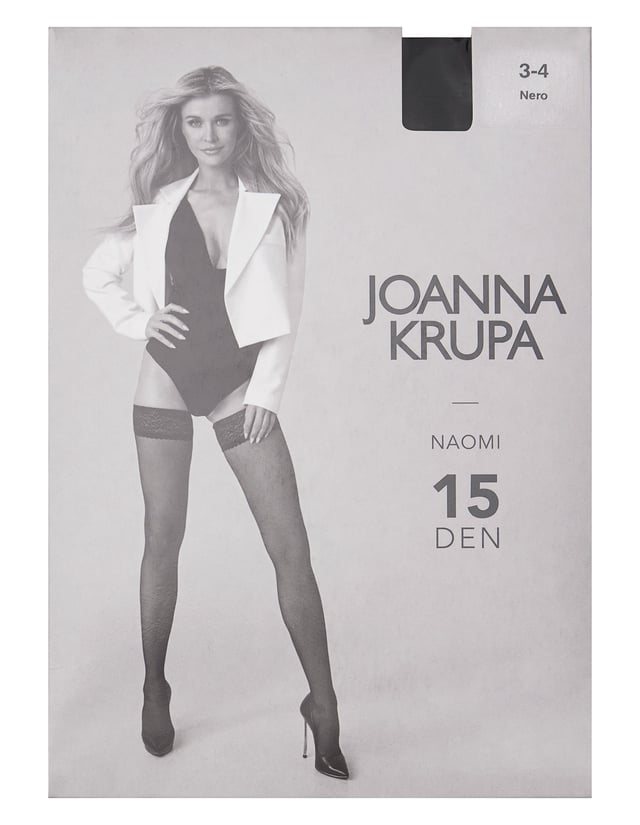 Pończochy Joanna Krupa Naomi 15 DEN - Black