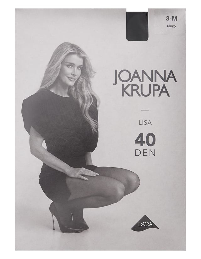 Rajstopy Joanna Krupa Lisa 40 DEN - Black