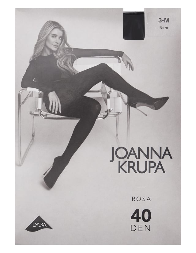 Rajstopy Joanna Krupa Rosa 40 DEN - Black