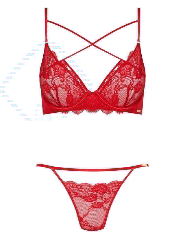 Lingerie set Radiant - Red