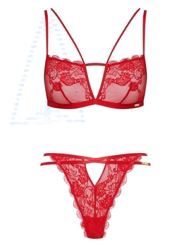 Lingerie set Rebel - Red