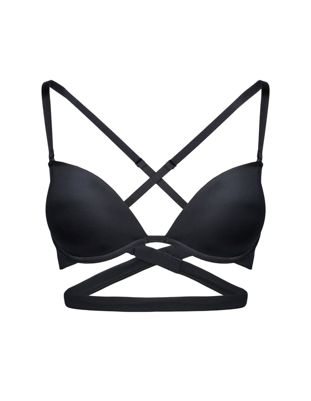 Padded bra Silky - Black