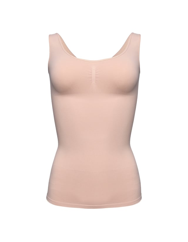 T-shirt modelujaca Shrinky - Beige