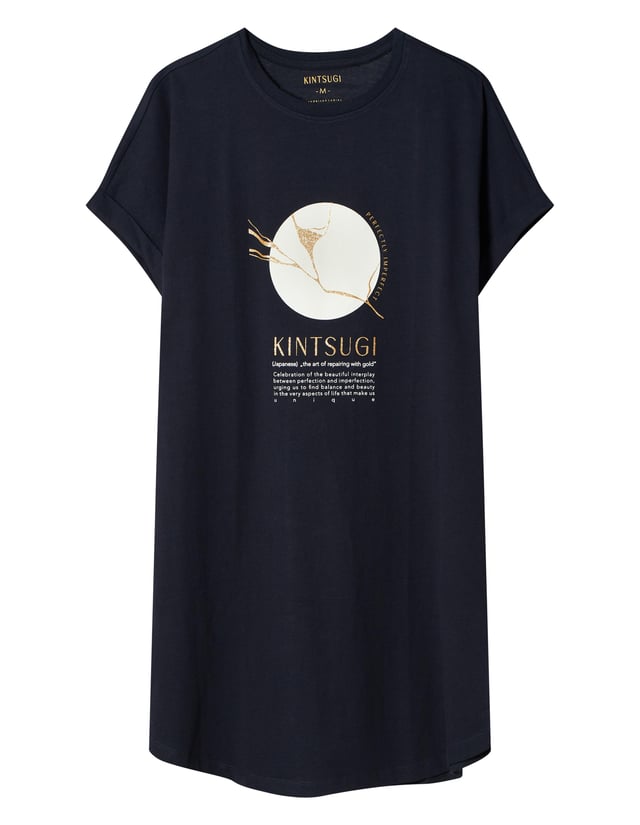 Koszula nocna Dairoku - czarny