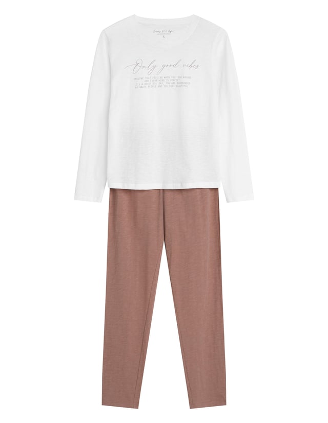 Piżama Delanie - różowy