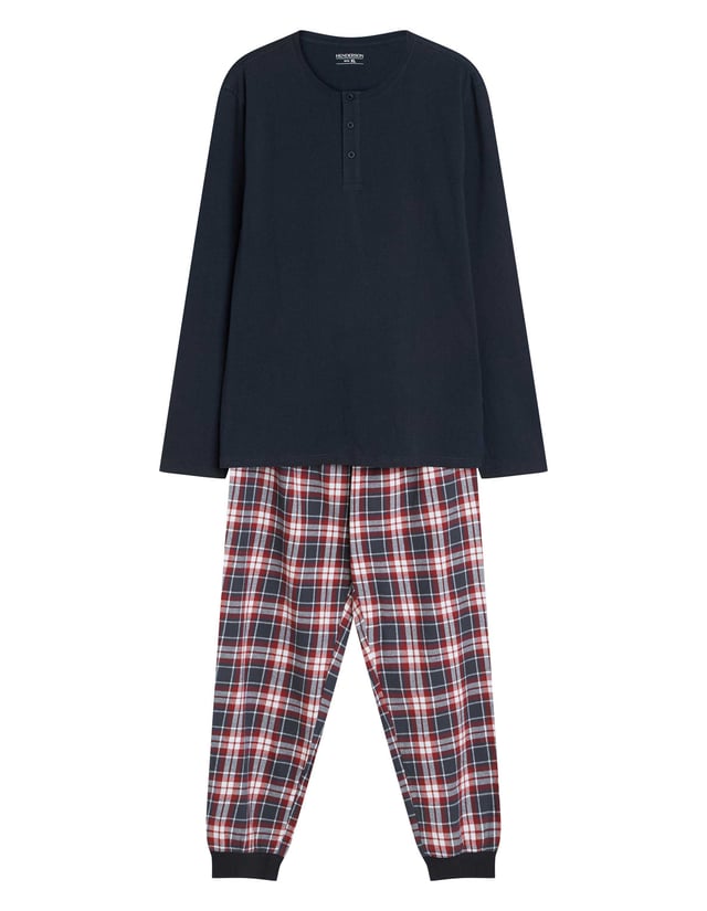 Piżama Noir - granatowy