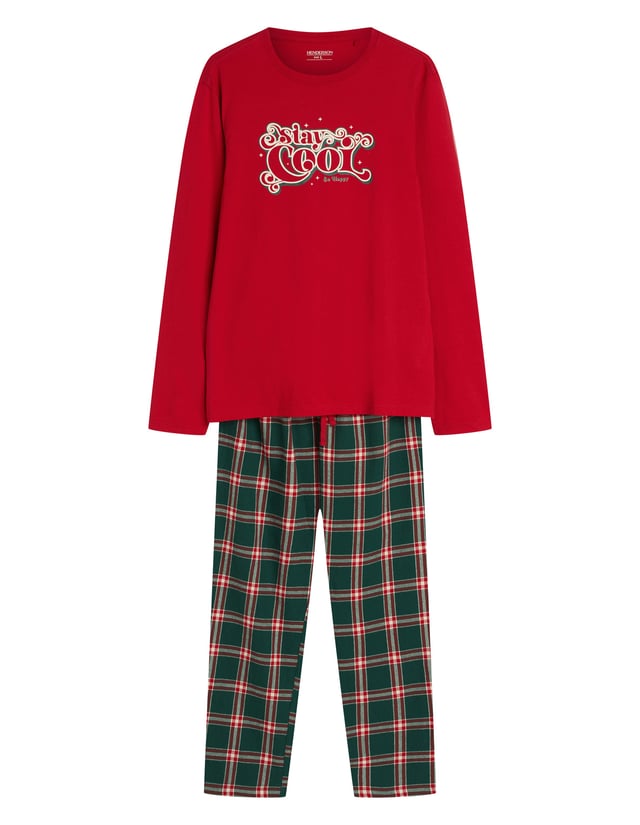 Piżama Nougat - czerwony