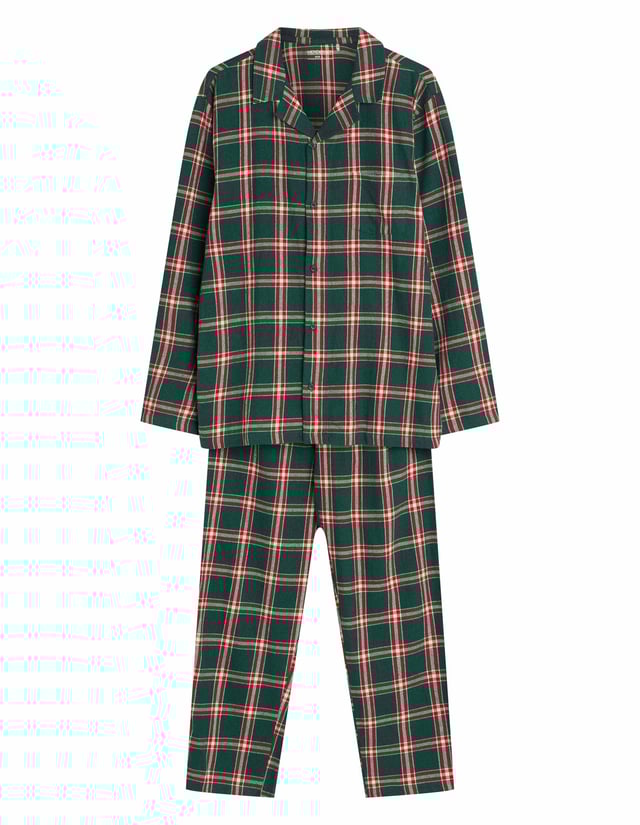 Piżama Nut - zielony