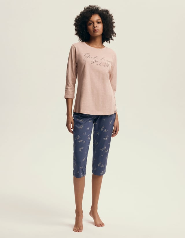 Piżama Delanie - różowy