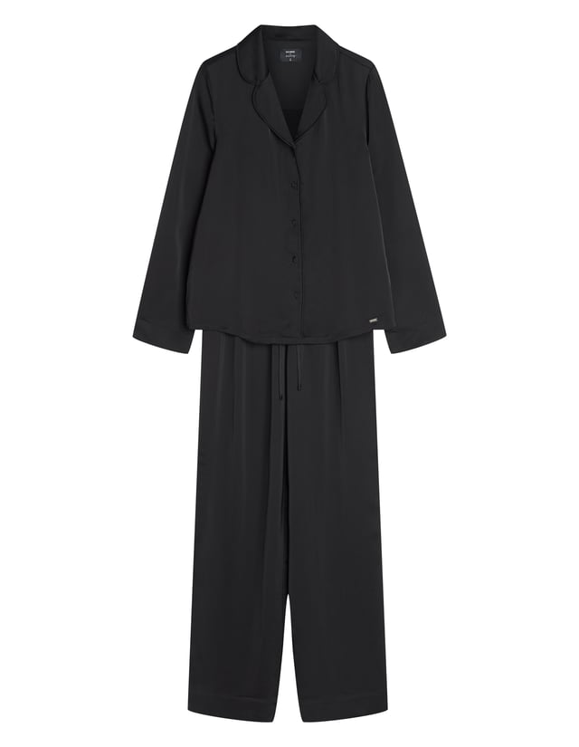 Long Pyjamas Midpama - Black
