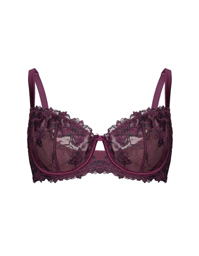 Soft Bra MELODIE - maroon