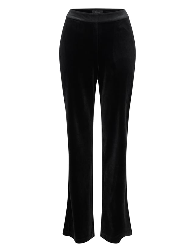 Velvetmesh Pants - Black