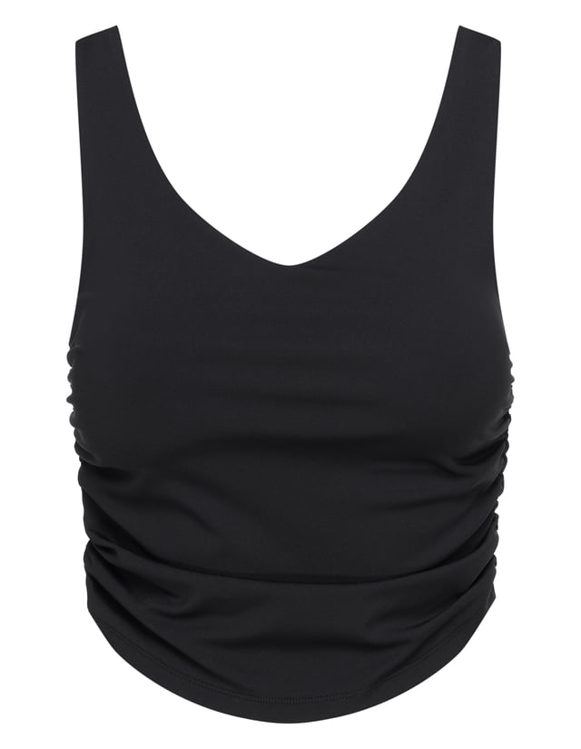 Everyday Lift Sports Top with Removable Push-Up Cups - Black