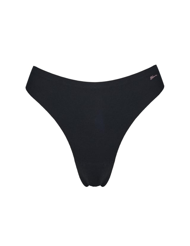 Cozy Thongs - Black