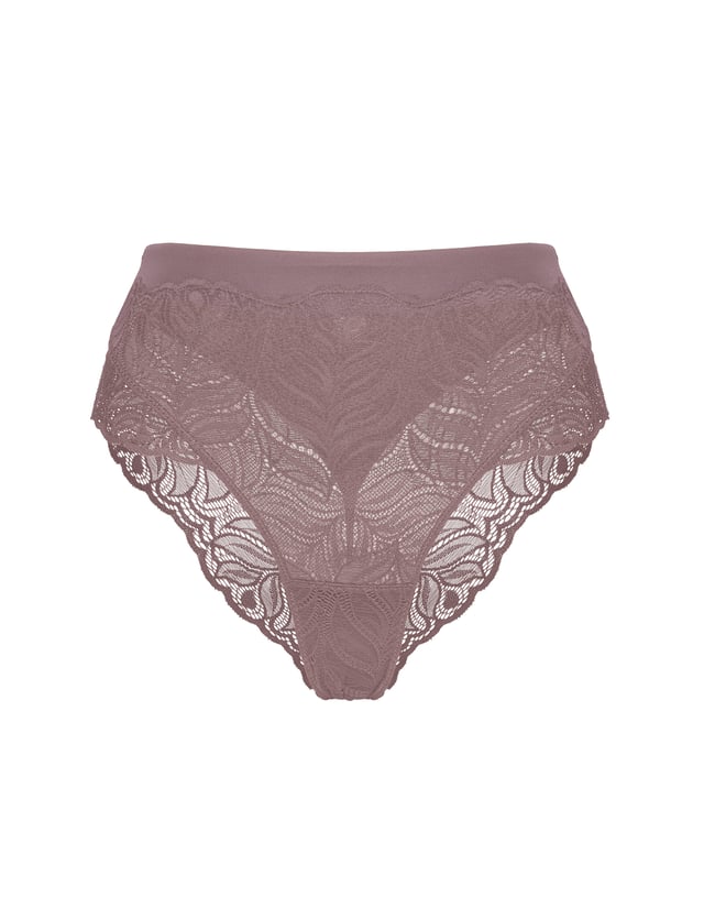 High-Waisted Panties AURORA - Beige
