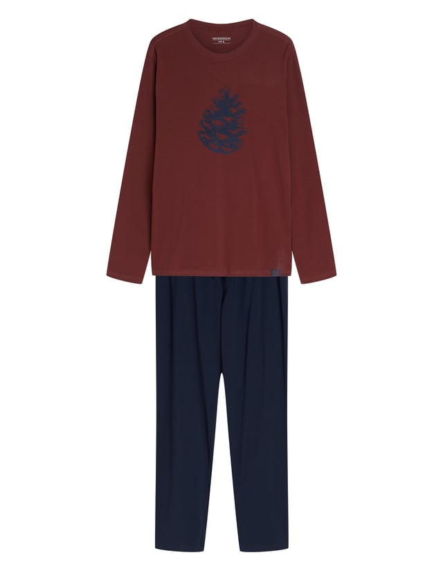 Long Pajamas FALL - maroon