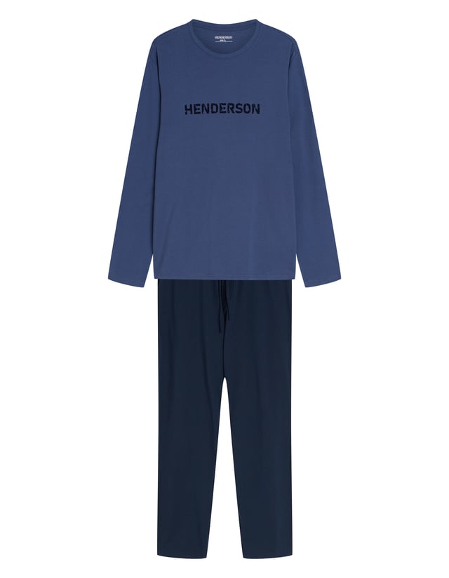 Long Pajamas FLOCK - Blue
