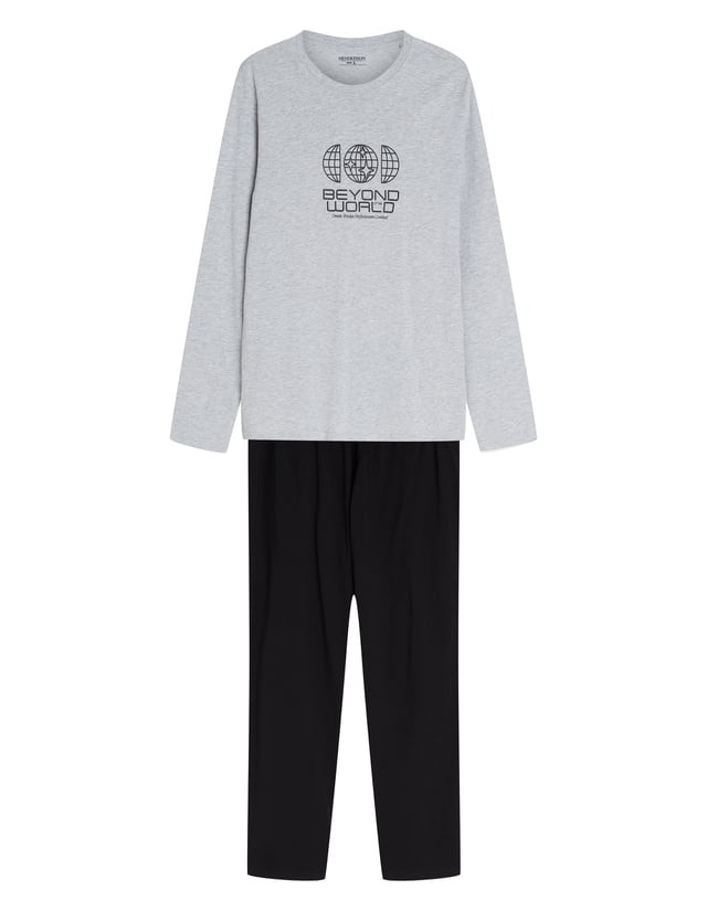 Long Pajamas FRAME - Grey