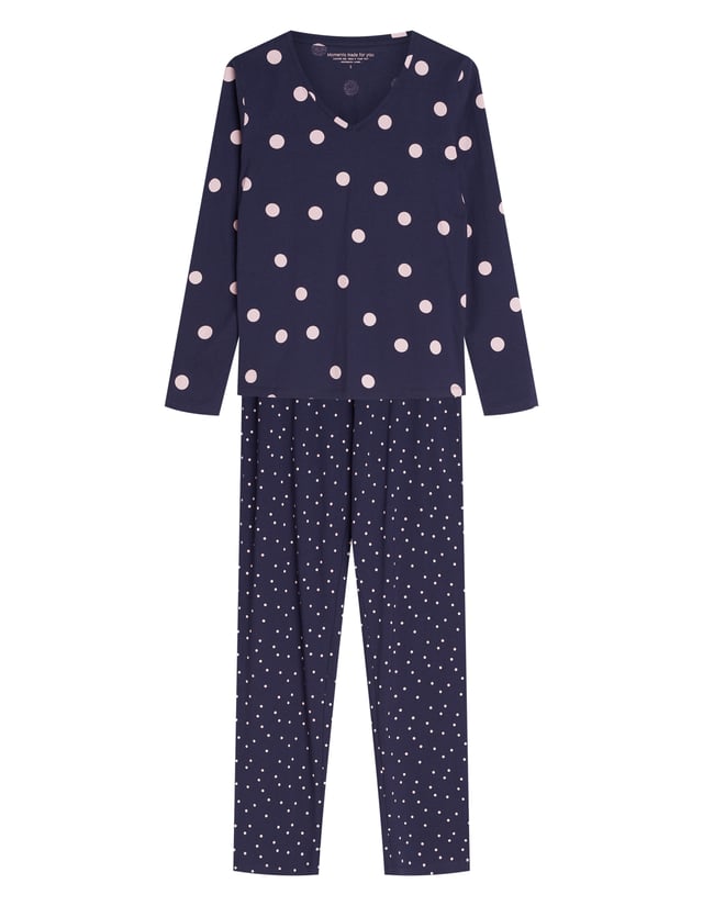 Long Pajamas GITTE - Blue
