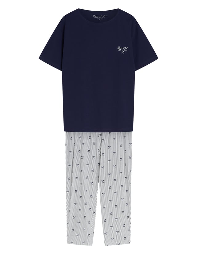 Short Pajamas GAELA - Blue