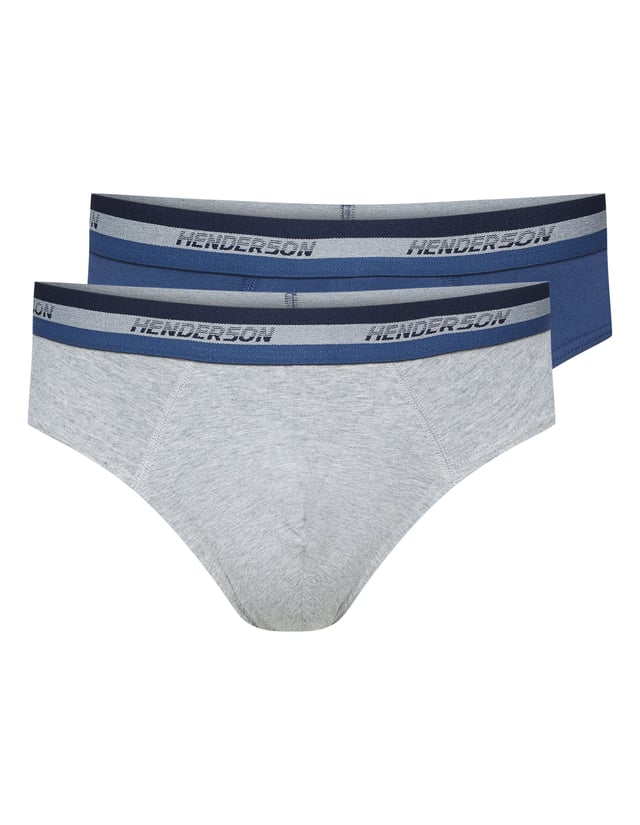 Men's FAR Briefs Twin Pack with Cotton - Multi