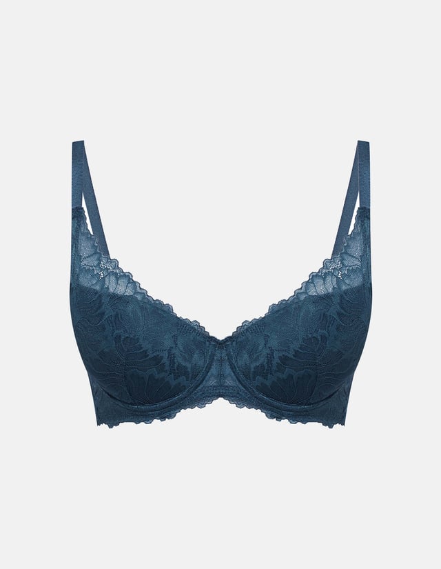 Biustonosz push-up Gillian - Blue