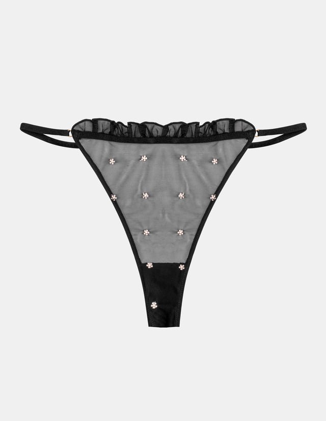 Thongs Holly - Black