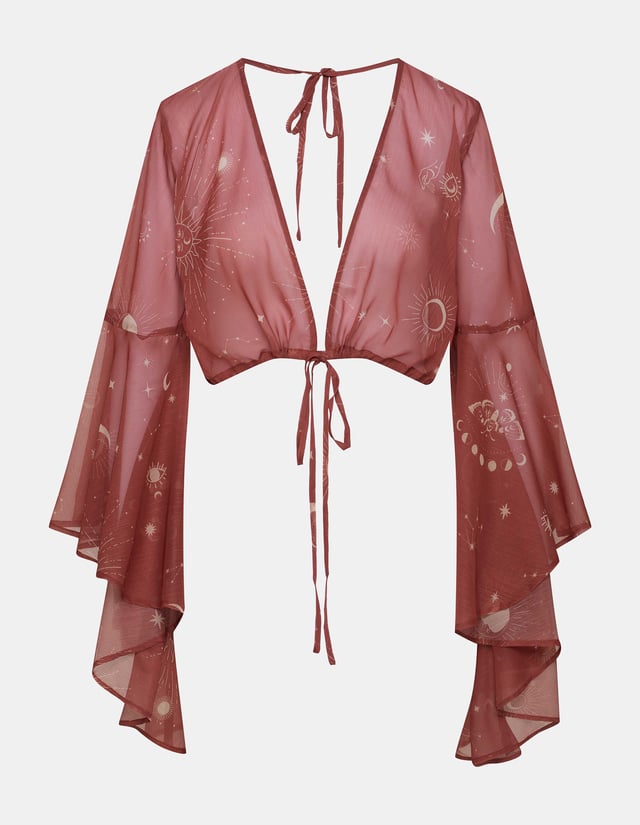 Shirt Lunar - brown
