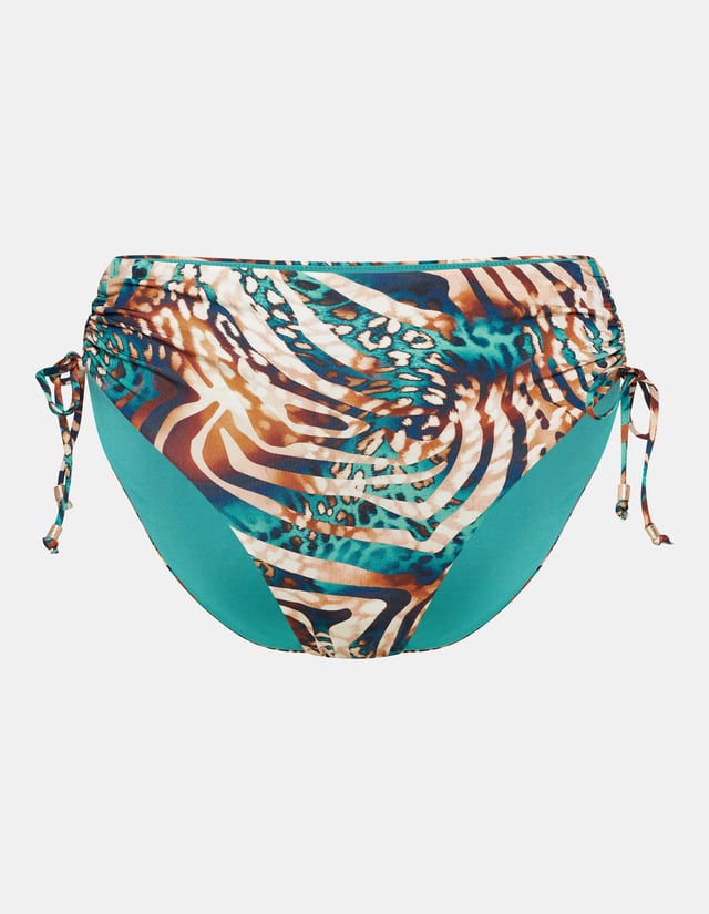High-waisted bikini bottoms  Deliciosa - Green