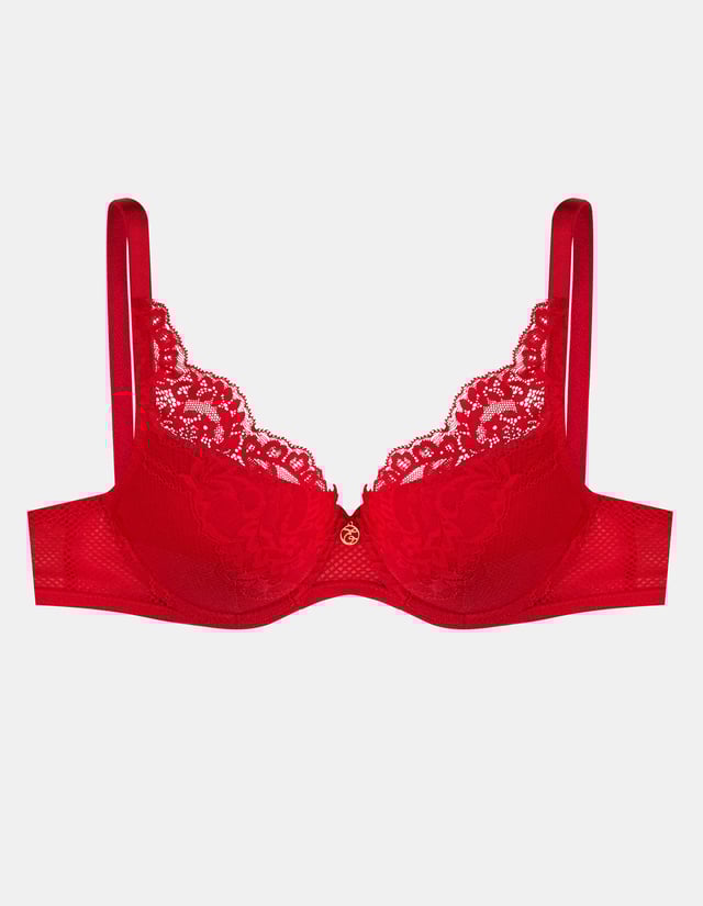 Push-up bra Ilya - Red