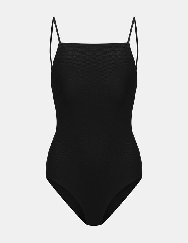 One-piece swimsuit Sunrise - Black