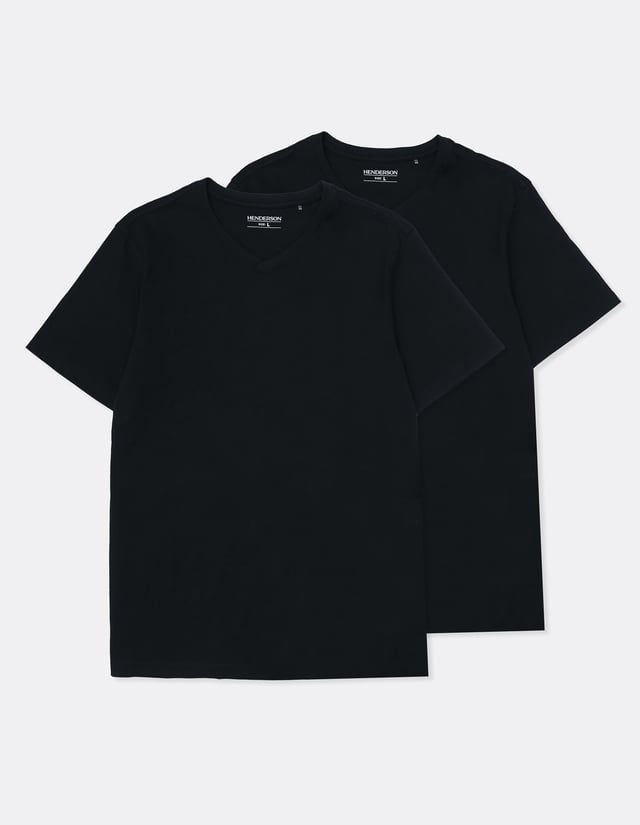 T-shirt Actual 2-pack - Black