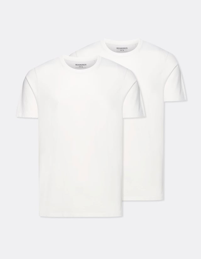T-shirt Assign 2-pack - White