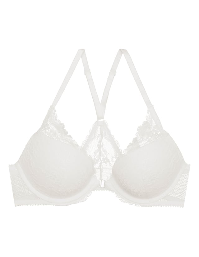 Biustonosz usztywniany Bloovii Sydney - кремовий