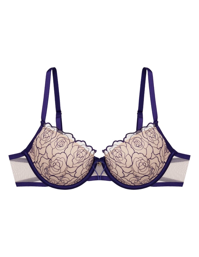 Push-up BH Batty - Navy-Blau