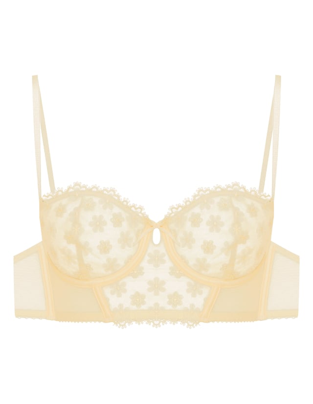Soft bra Bloomy - Yellow