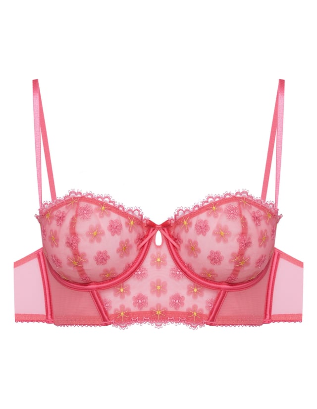 Soft bra Bloomy - pink