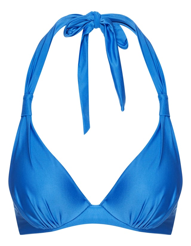 Góra od bikini push-up Truffle - Blue