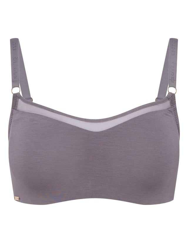 Soft bra Blissy - Grey