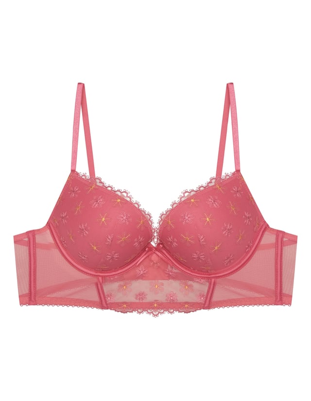 Push-up bra Bloomy - pink