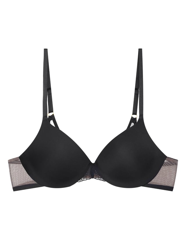 Push-up bra Bluey - Black