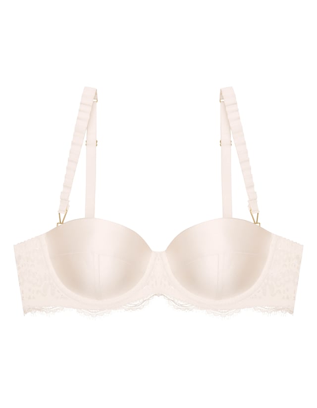 Biustonosz push-up Brillant - кремовий