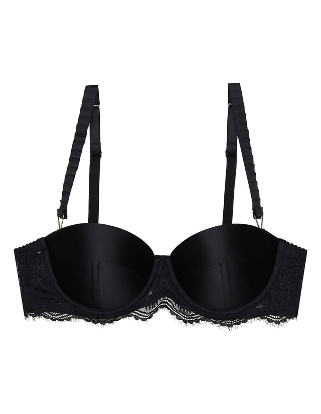 Biustonosz push-up Brillant - Чорний